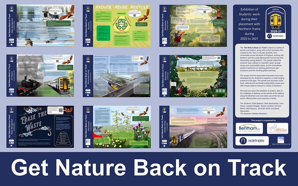 Get Nature Back on Track exhibition