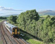Train in Countryside