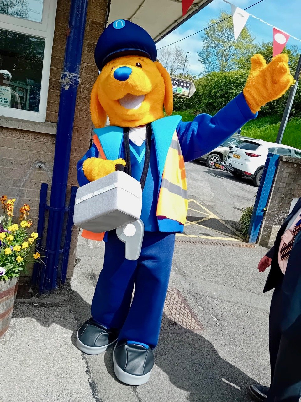 Dog mascot Dog mascot