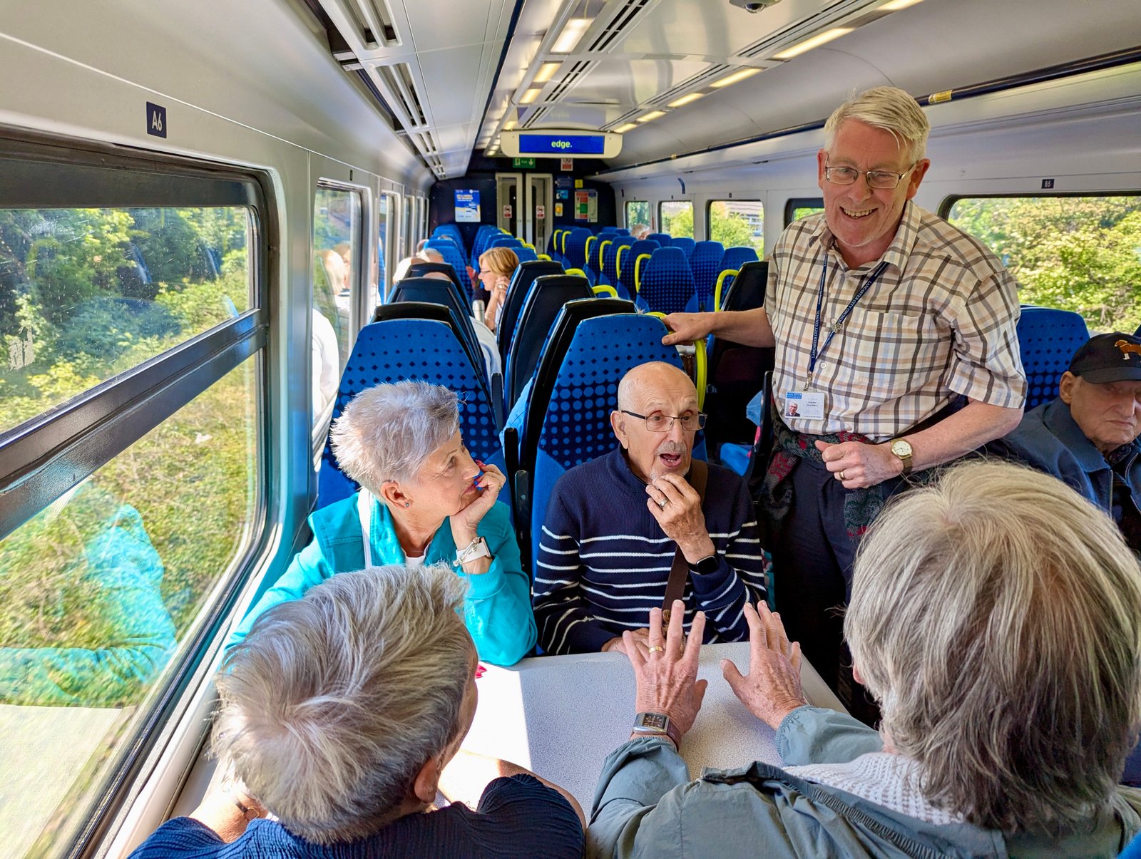 Older People on a Train